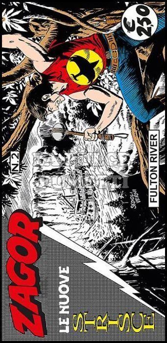 ZAGOR STRISCIA COLLANA DARKWOOD #     2: FULTON RIVER